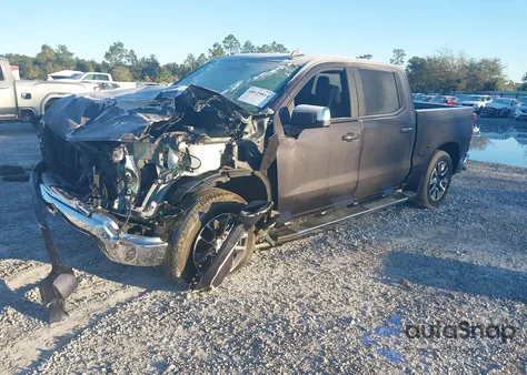 2023 Chevrolet Silverado 1500 2Wd Short Bed Lt из США, поврежденный, VIN 2GCPACED2P1104321